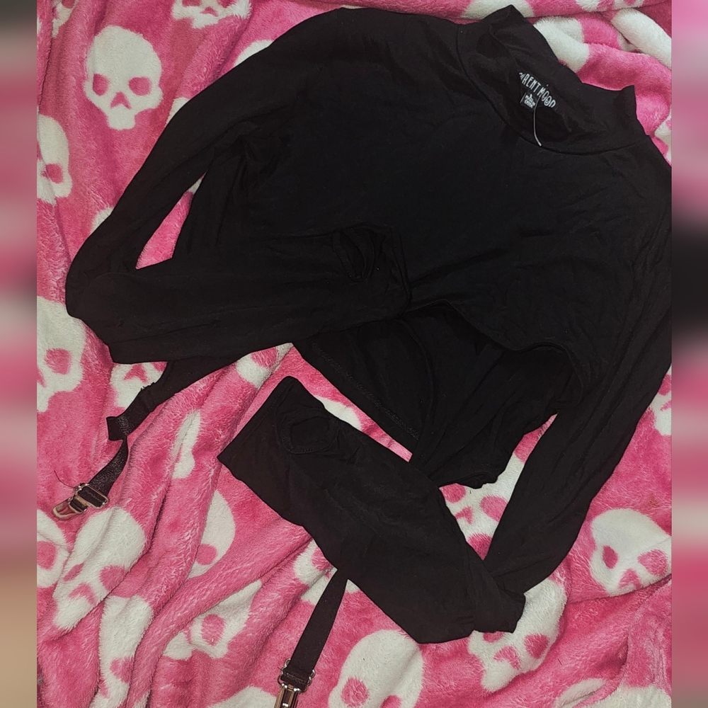 NWOT LARGE DOLLS KILL CURRENT MOOD  TOP
